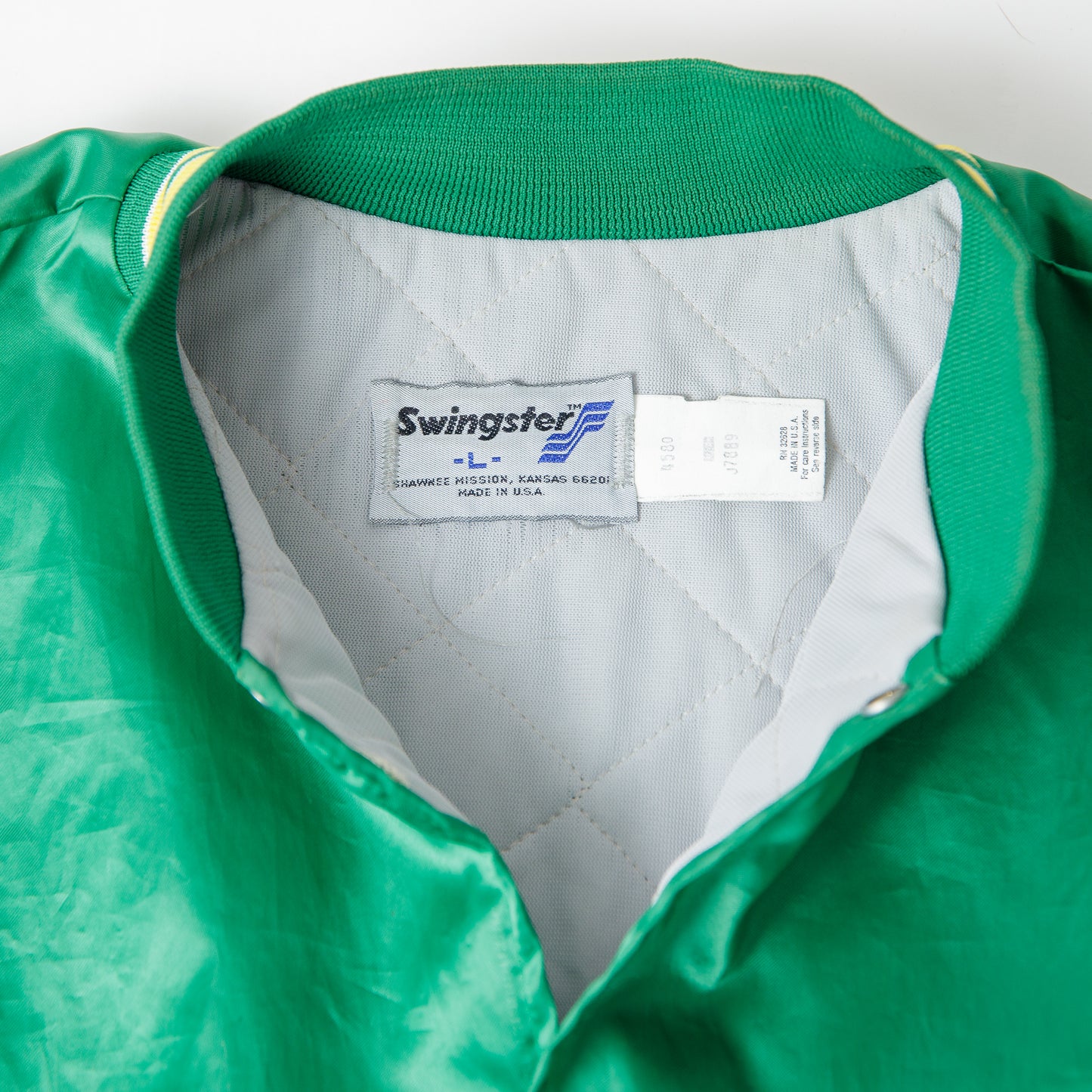 80s Mayfield High School AFJROTC Satin Jacket