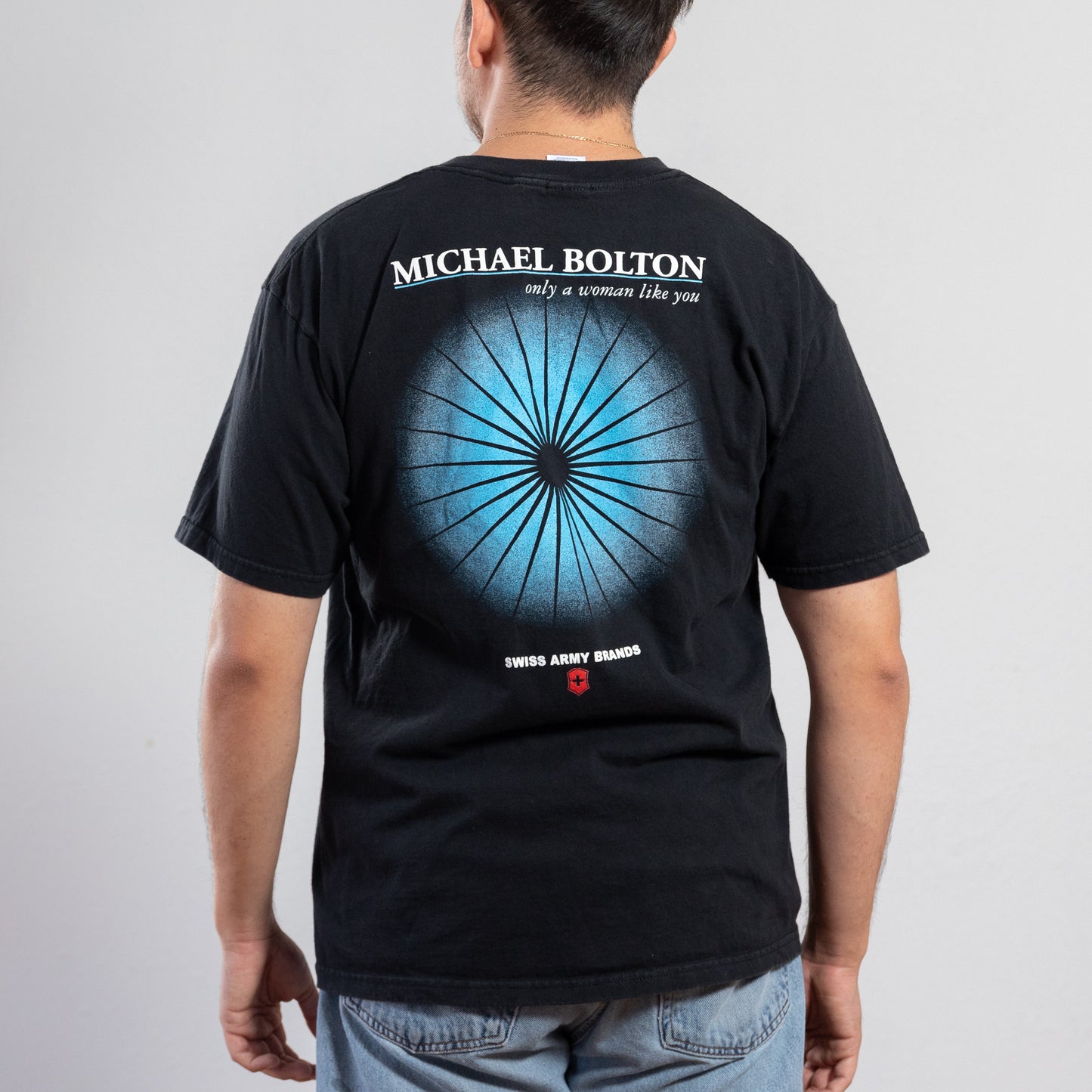 2002 Michael Bolton Only A Woman Like You Tee