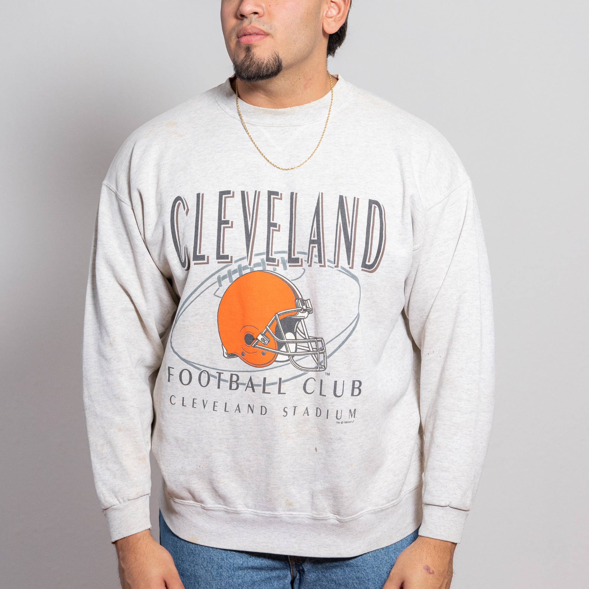 Vintage Cleveland Browns Crew-Neck Sweatshirt