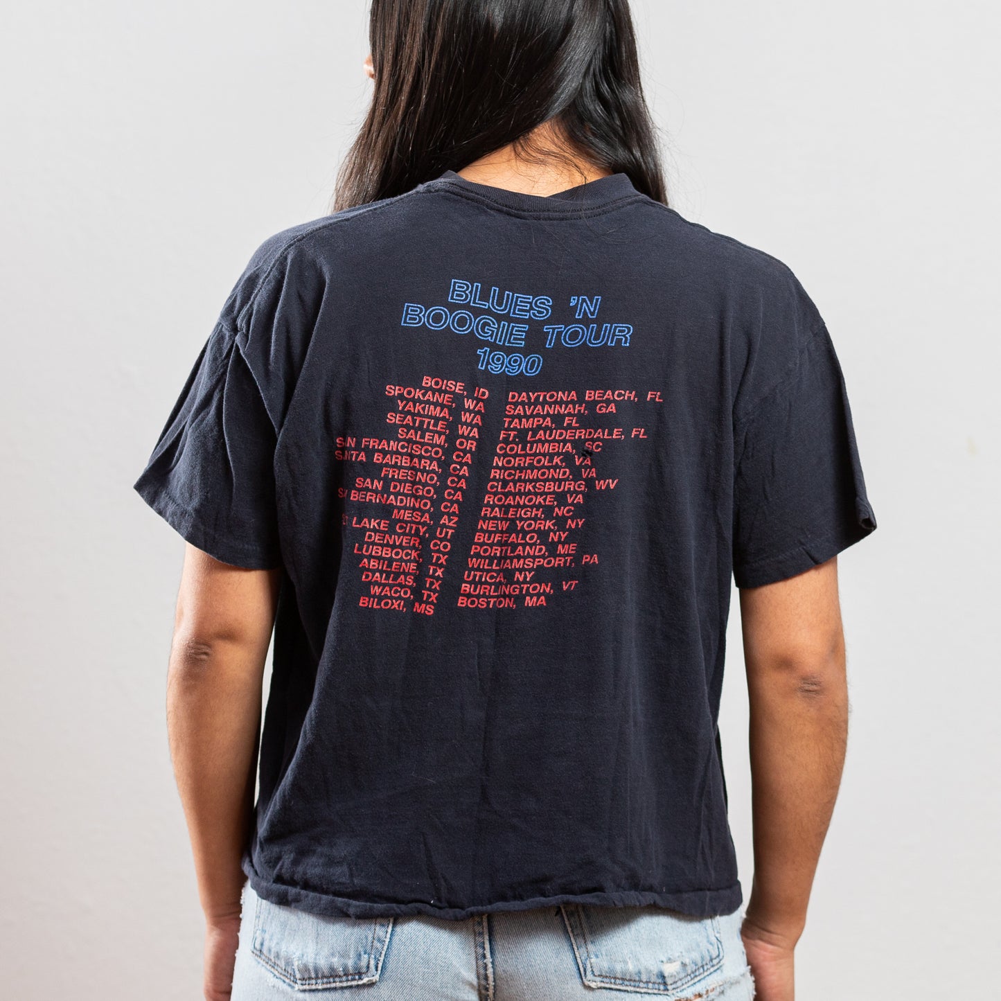 1990 Great White The Blues 'N Boogie Tour Tee