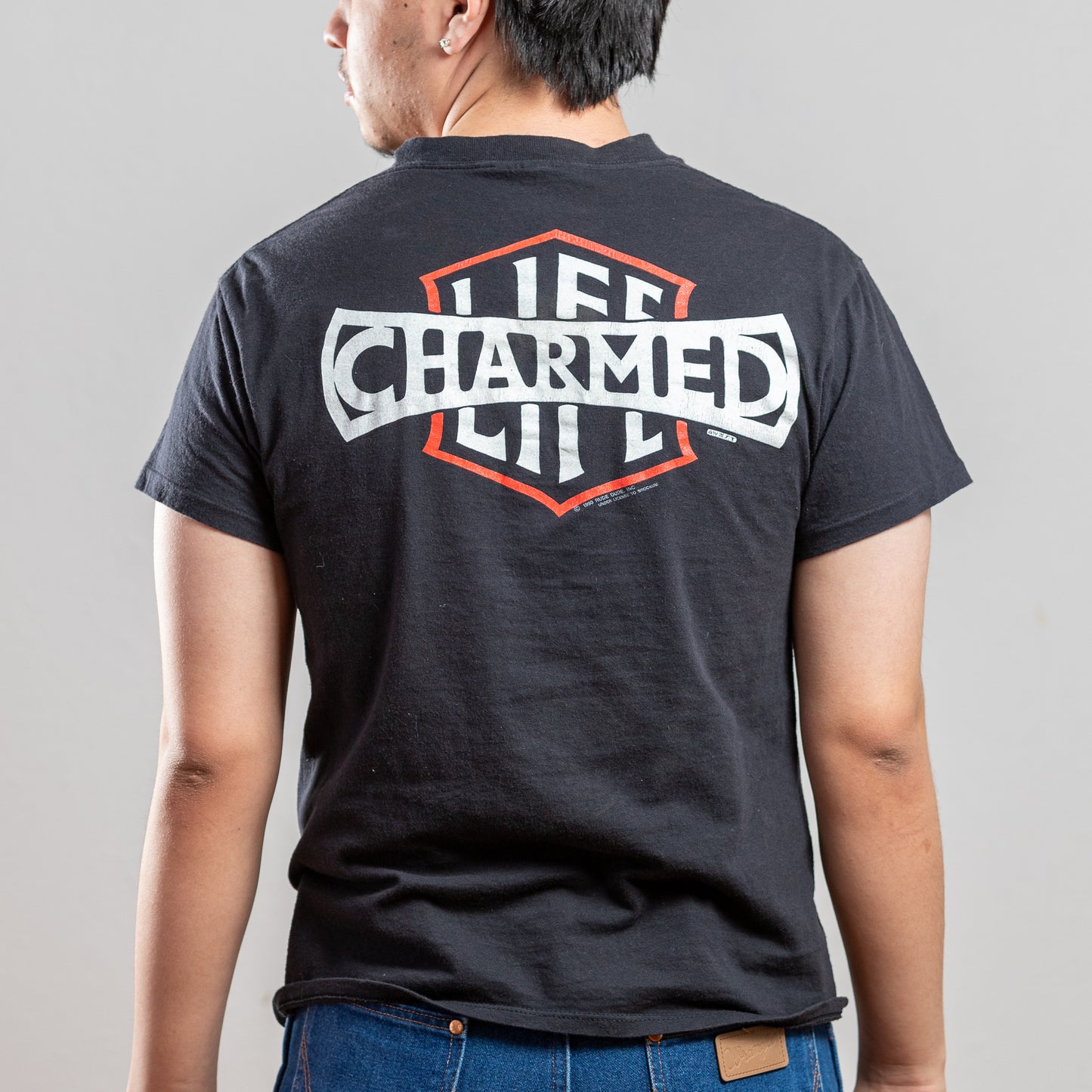 1990 Billy Idol Charmed Life World Tour Tee