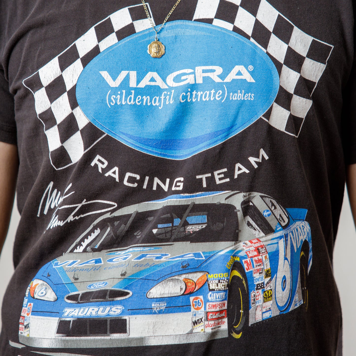 90s Mark Martin Viagra Racing NASCAR Tee