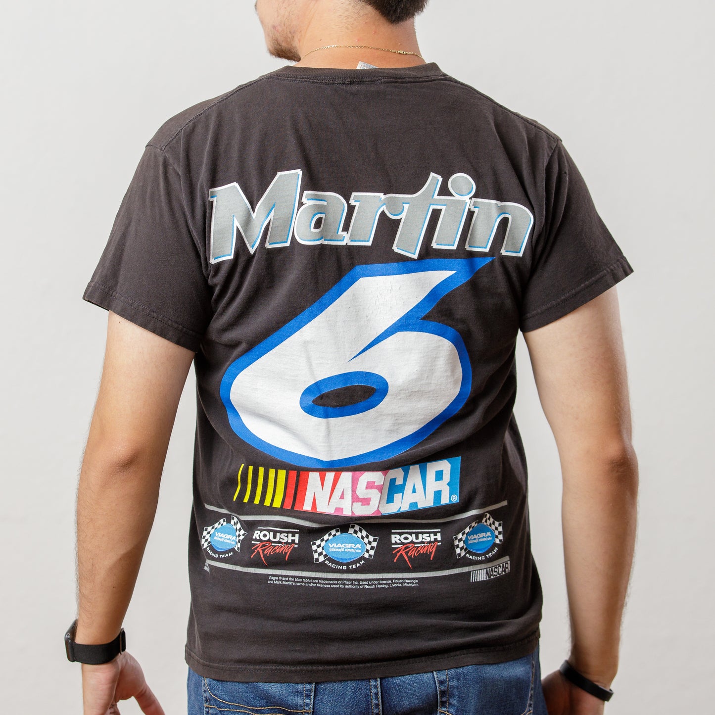 90s Mark Martin Viagra Racing NASCAR Tee