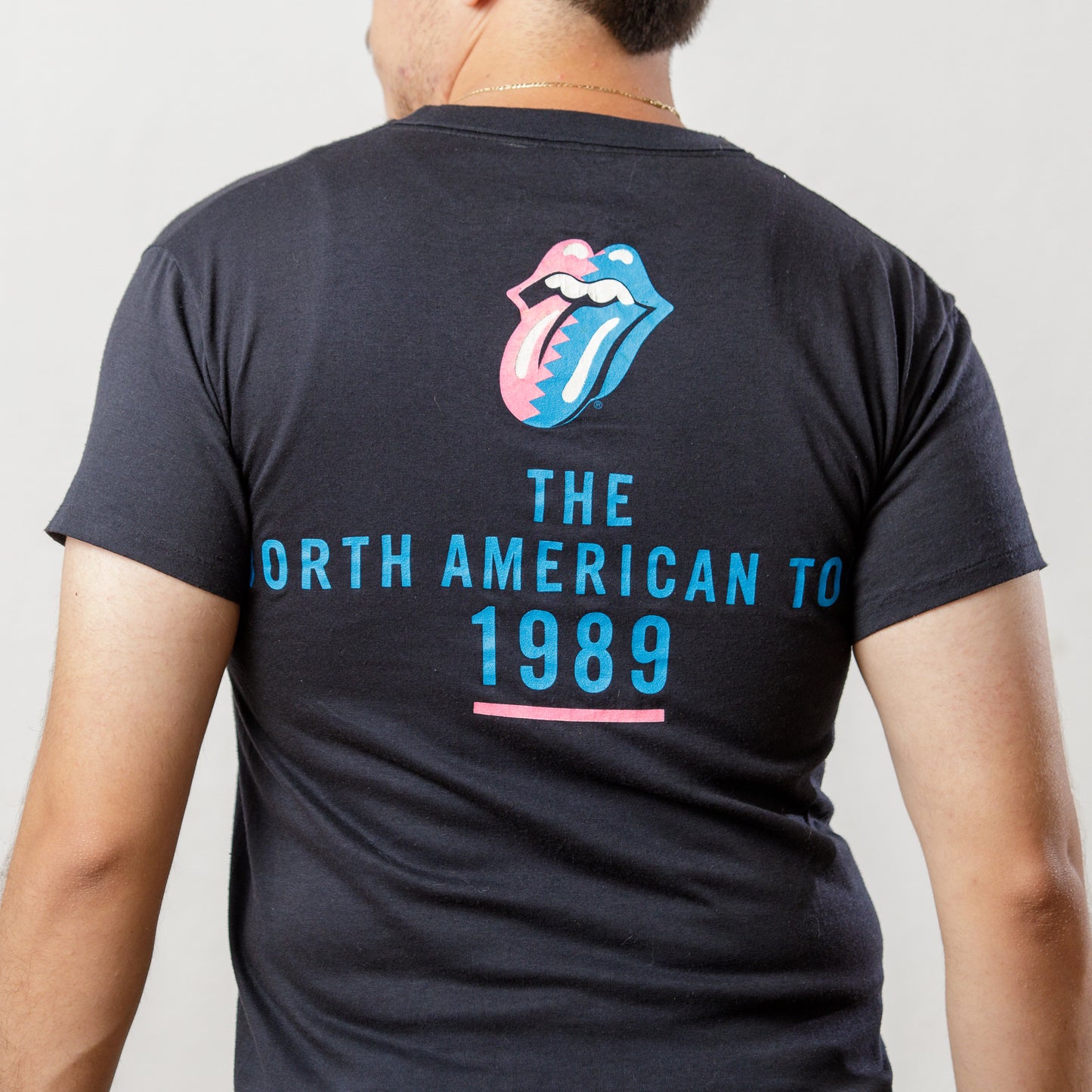 1989 Rolling Stones The North American Tour Tee