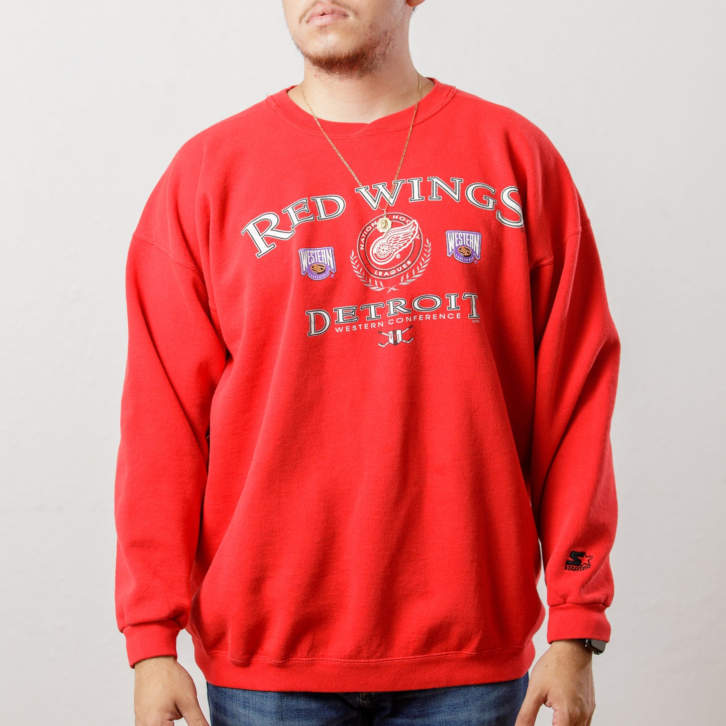 90s Detroit Red Wings Sweatshirt