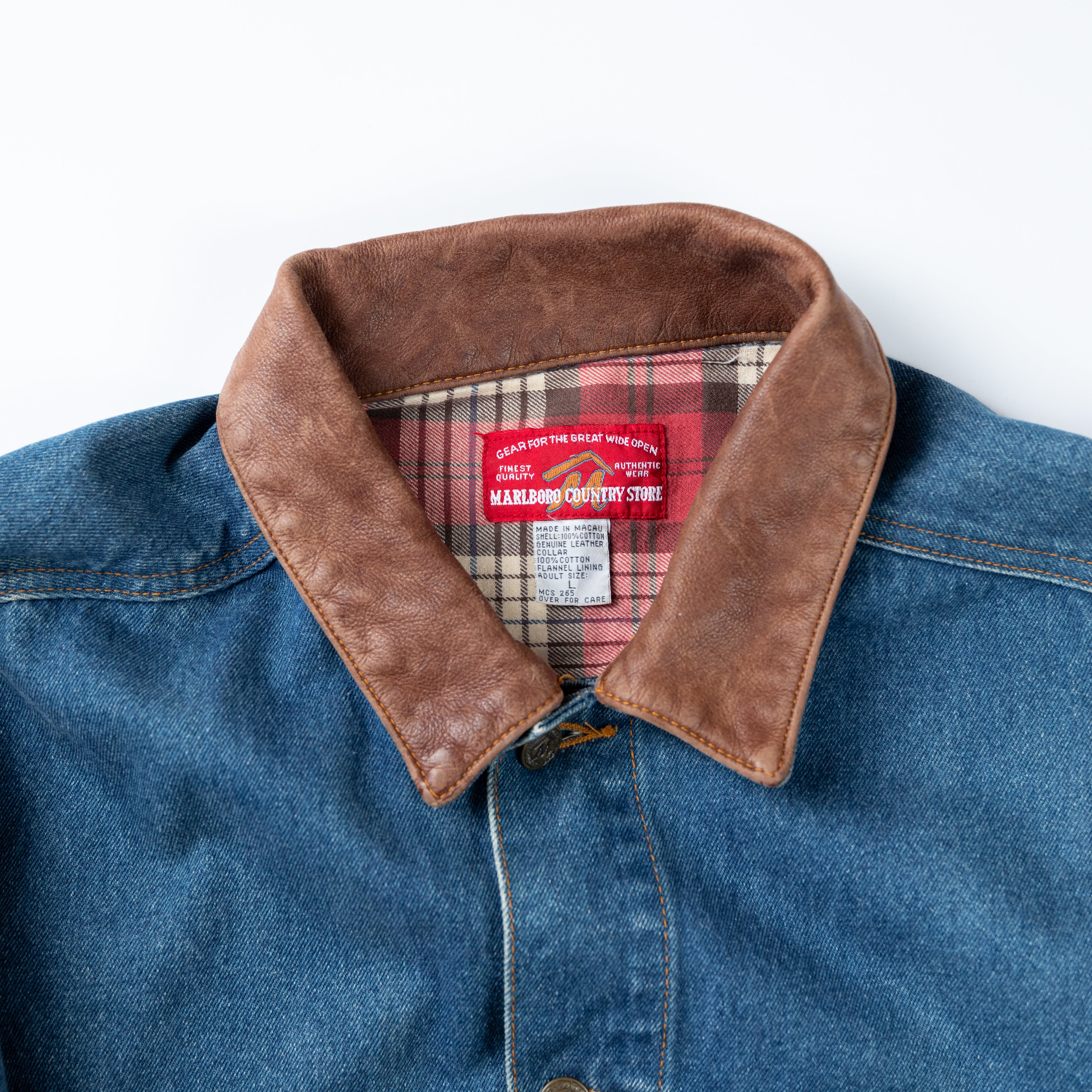 Marlboro jean outlet jacket