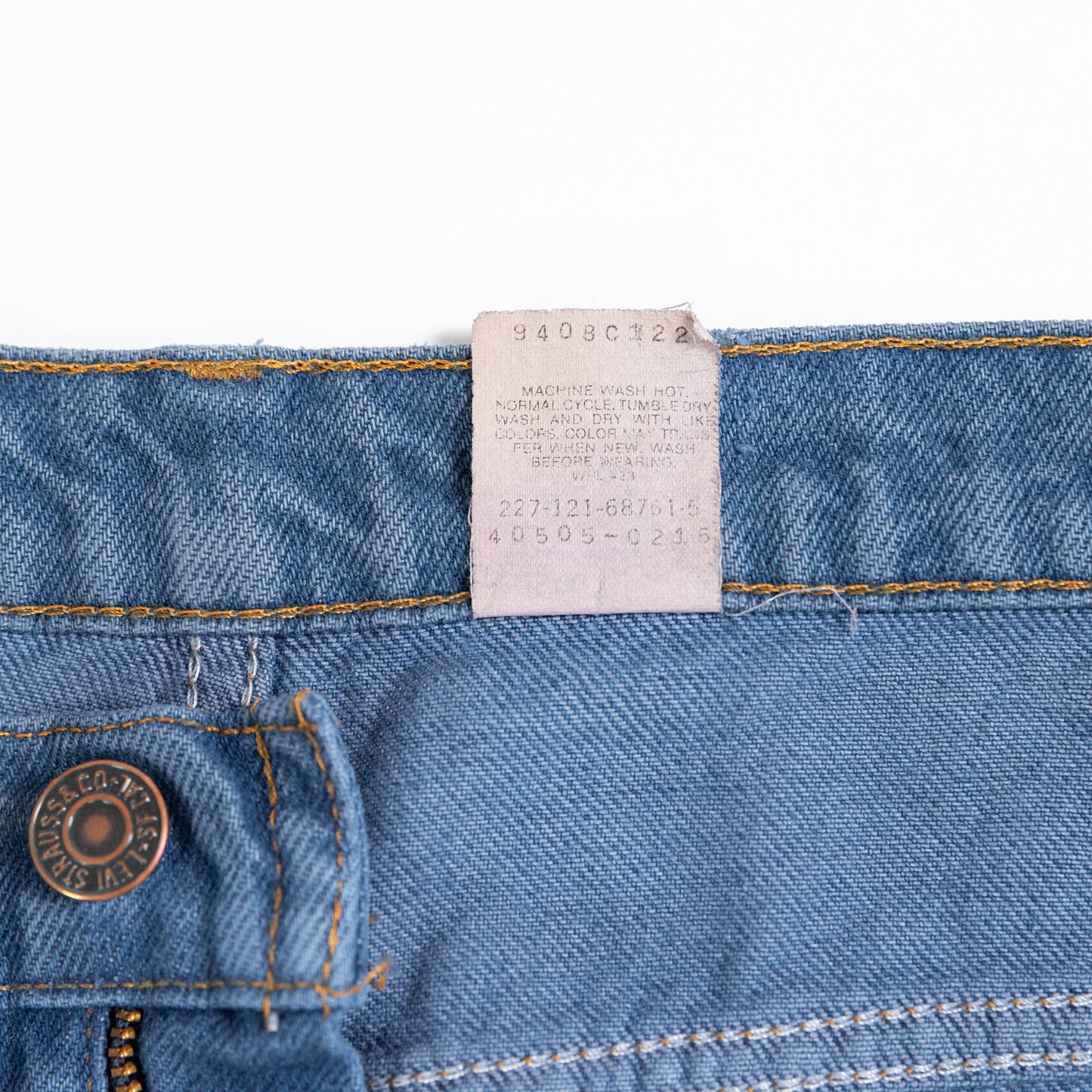 90s Levi's 505 Orange Tab Jeans