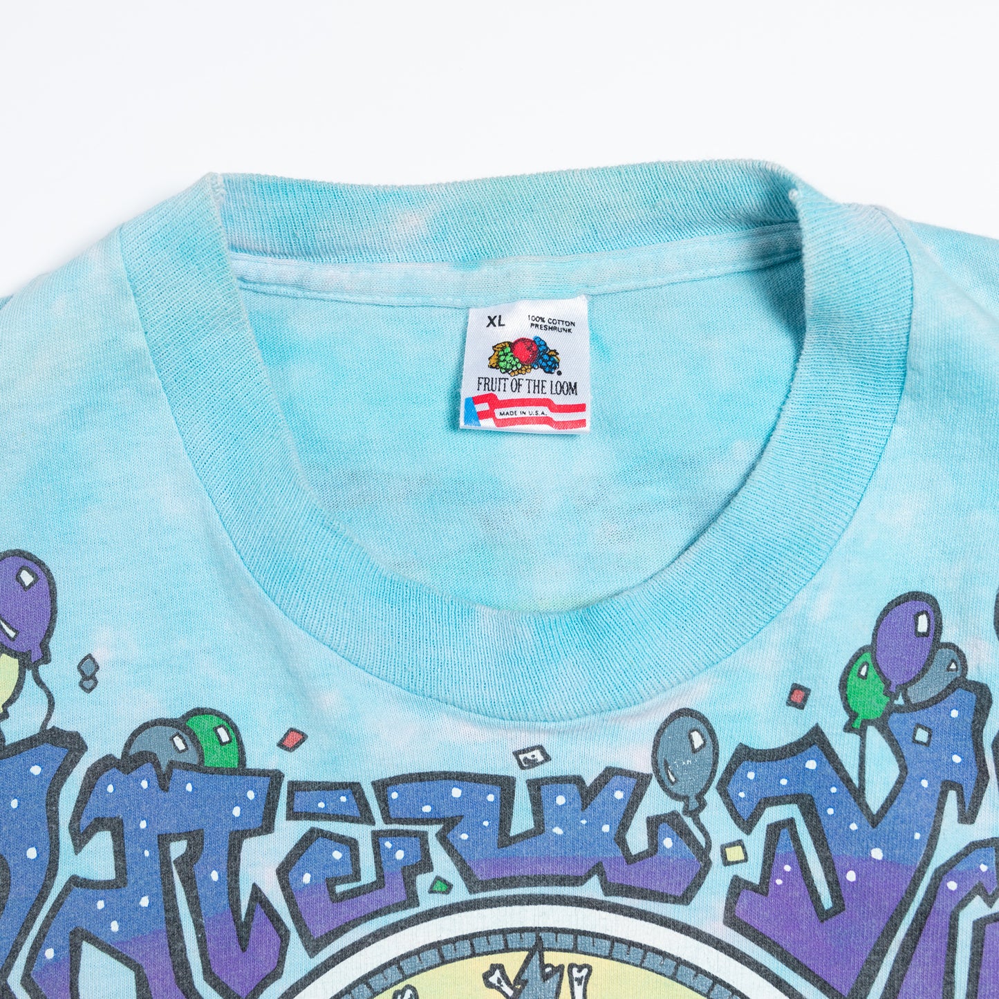 1991 Grateful Dead New Year's Eve Tie-Dye Tee