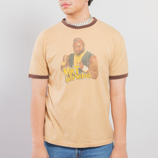 2004 Mr.T I Pity The Fool Ringer Tee