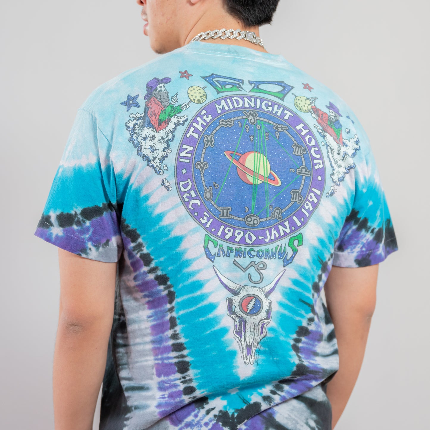 1991 Grateful Dead New Year's Eve Tie-Dye Tee