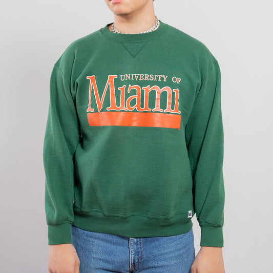 90s University Of Miami Sweatshirt