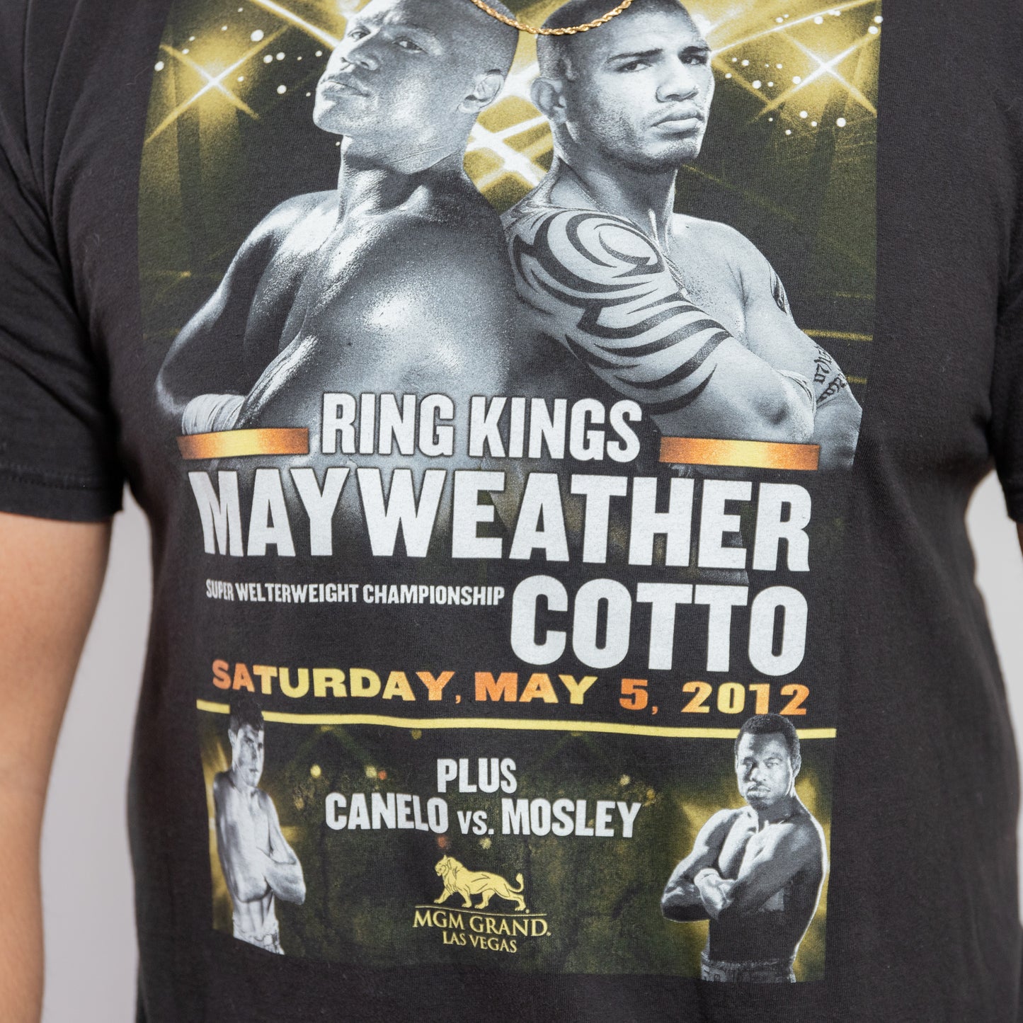 2012 Mayweather Vs. Cotto / Canelo Vs. Mosley Boxing Tee
