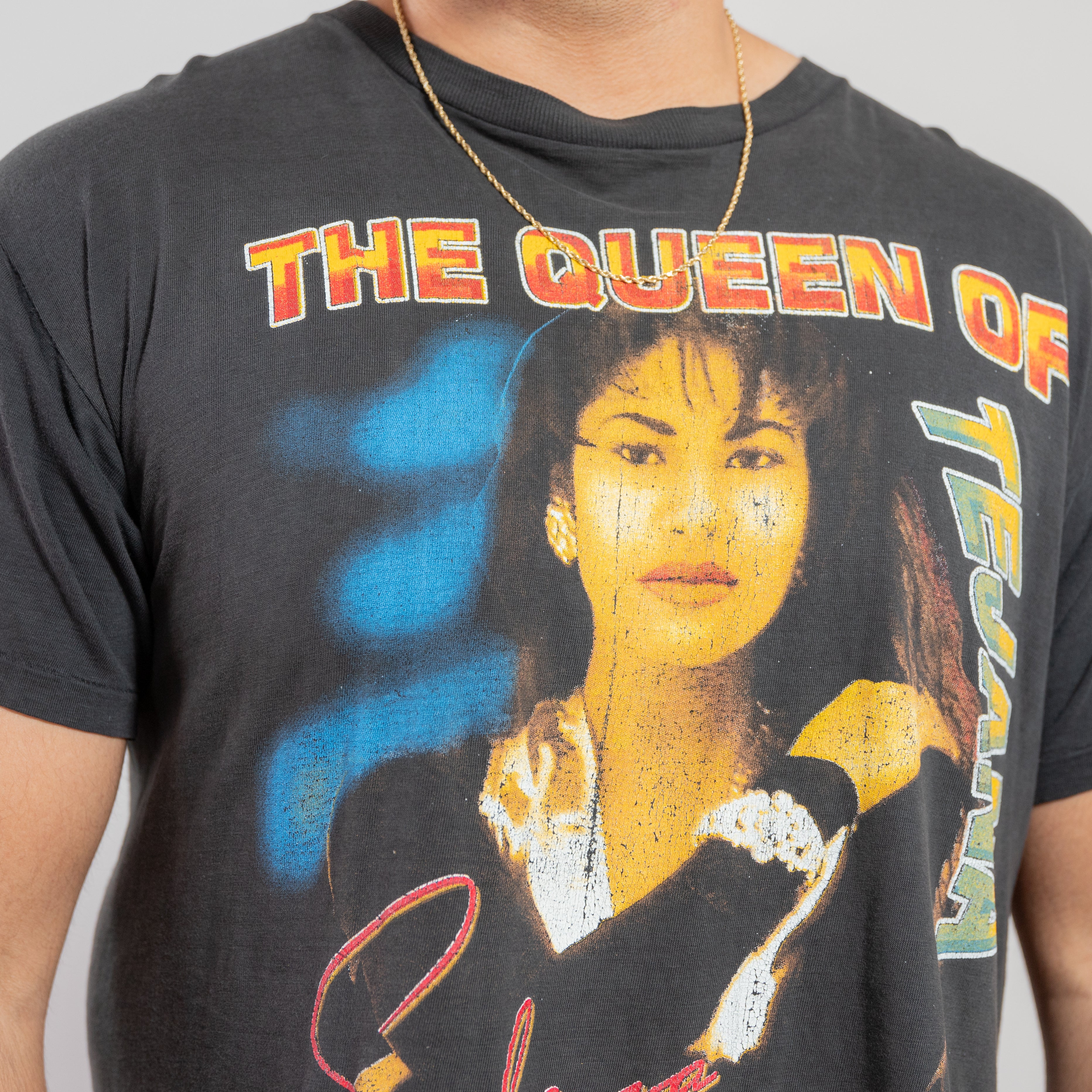 90s Selena The Queen Of Tejana Bootleg Rap Tee – TripleAFuego