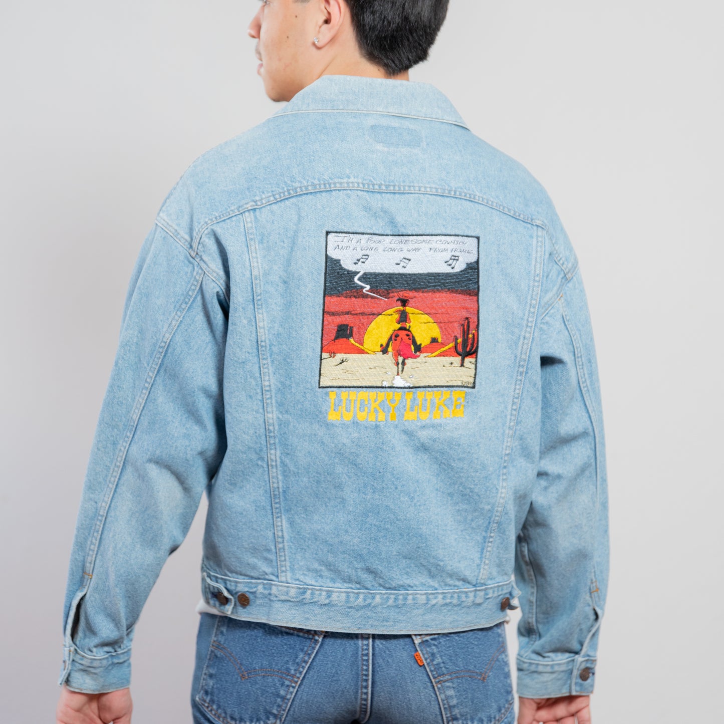 1990 Lucky Luke Levi's Denim Jacket