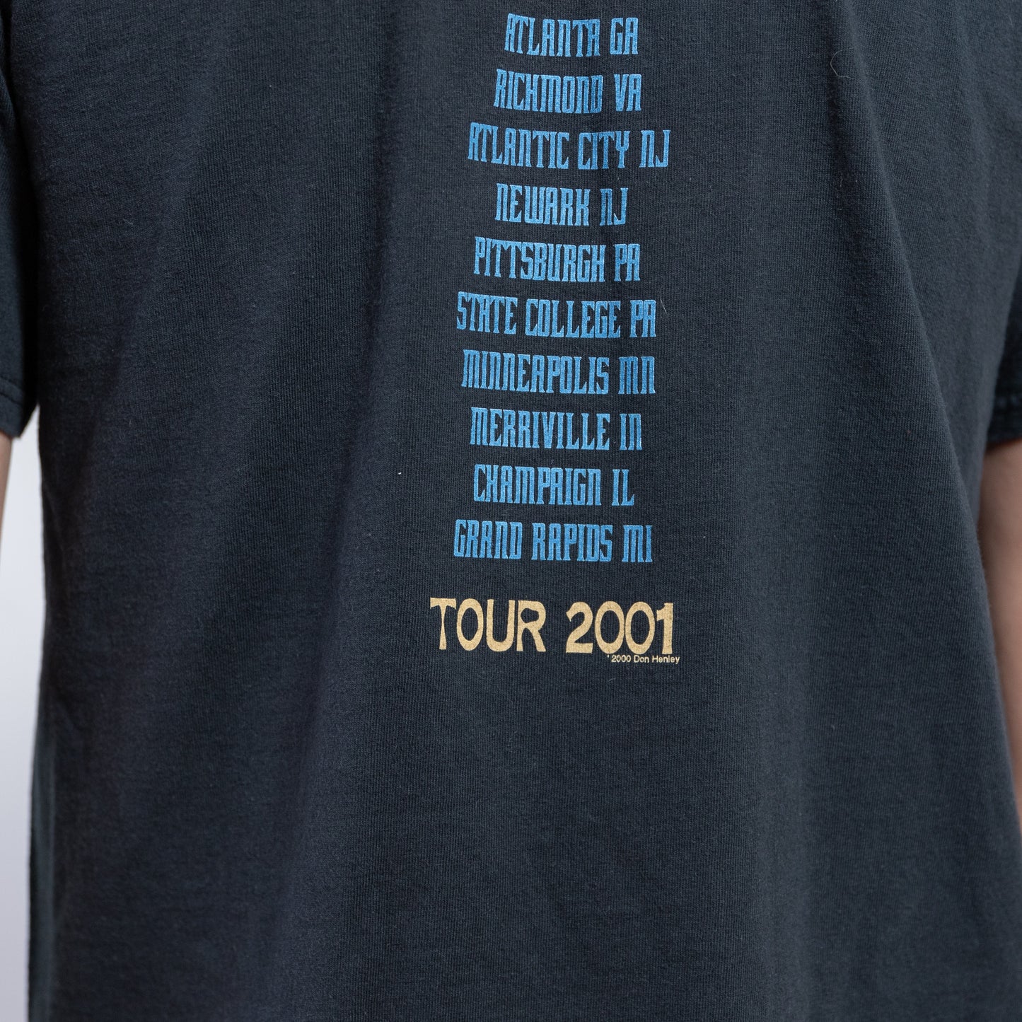 2001 Don Henley Inside Job Tour Tee
