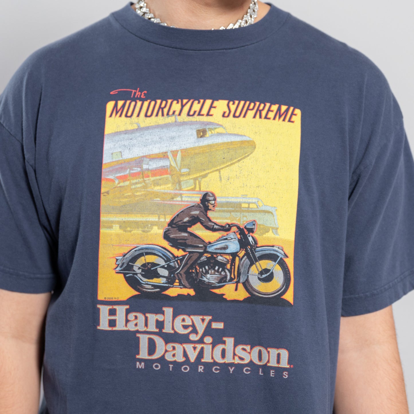 2005 Harley Davidson The Motorcycle Supreme Biker Tee