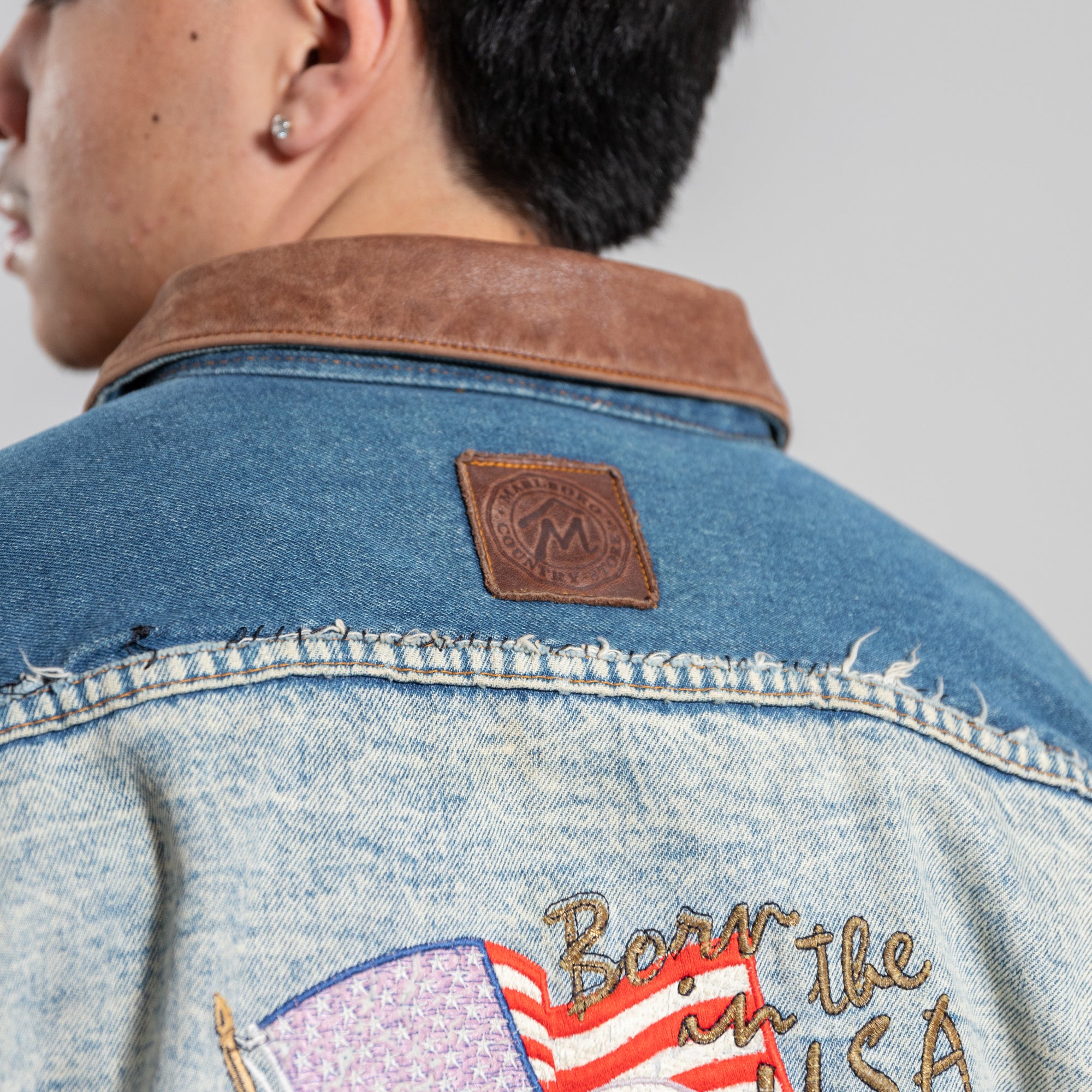 Marlboro 2024 denim jacket