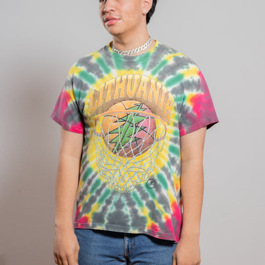 1996 Lithuania Grateful Dead Tie-Dye Tee