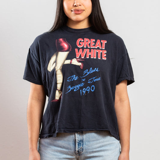 1990 Great White The Blues 'N Boogie Tour Tee