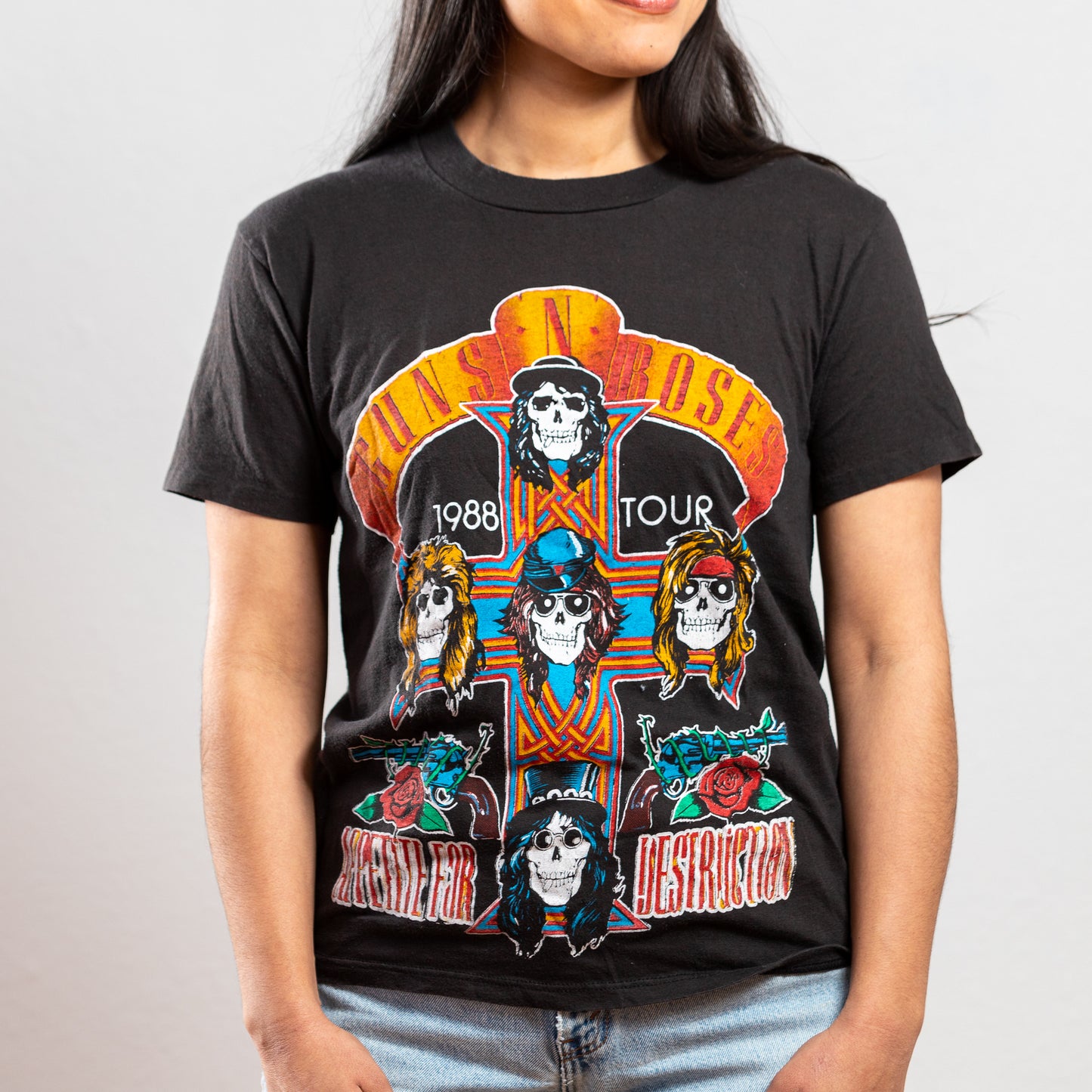 1988 Guns N' Roses Appetite For Destruction Tour Tee