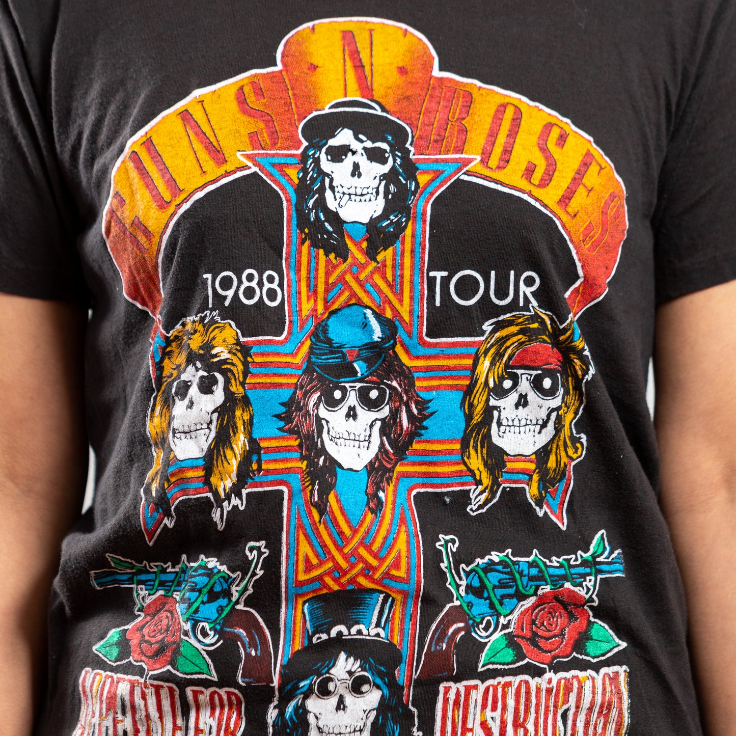1988 Guns N' Roses Appetite For Destruction Tour Tee