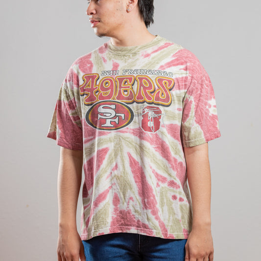 1999 San Francisco 49ers Steve Young Tie-Dye Tee